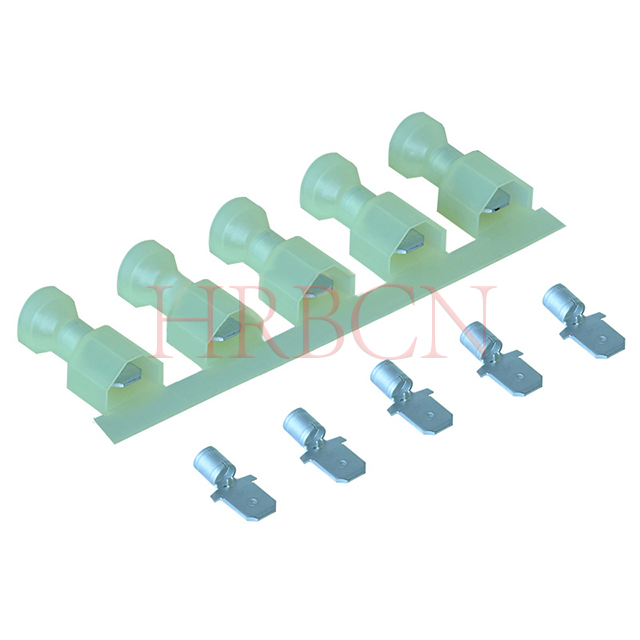 ترمینال نر عایق مستقیم 6.35 میلی متری HRB AWG12-10 | سری M6351