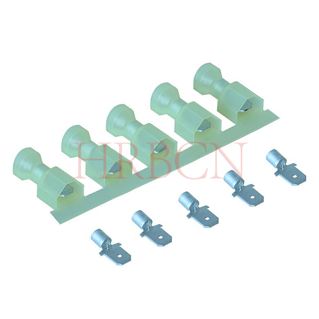 ترمینال نر عایق مستقیم 6.35 میلی متری HRB AWG12-10 | سری M6351