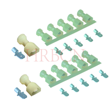 ترمینال نر عایق مستقیم 6.35 میلی متری HRB AWG12-10 | سری M6351