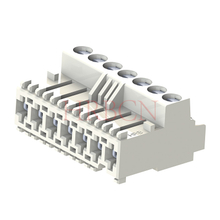 اتصالات PCB Rast 5، جفت گیری غیر مستقیم، با ترمینال بلوک ترمینال پیچ M5038