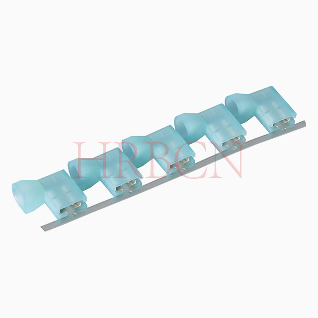 HRB 6.35mm 0.250' AWG16-14 پرچم عایق پایانه قطع اتصال زن