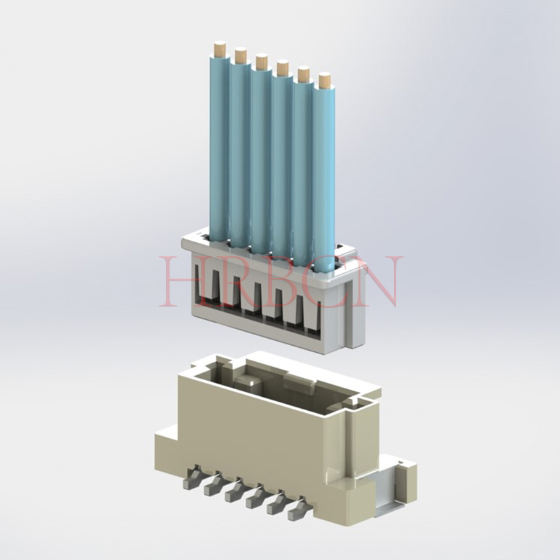 HRB 2.0mm Pitch Wire To Board Connector نسخه استاندارد