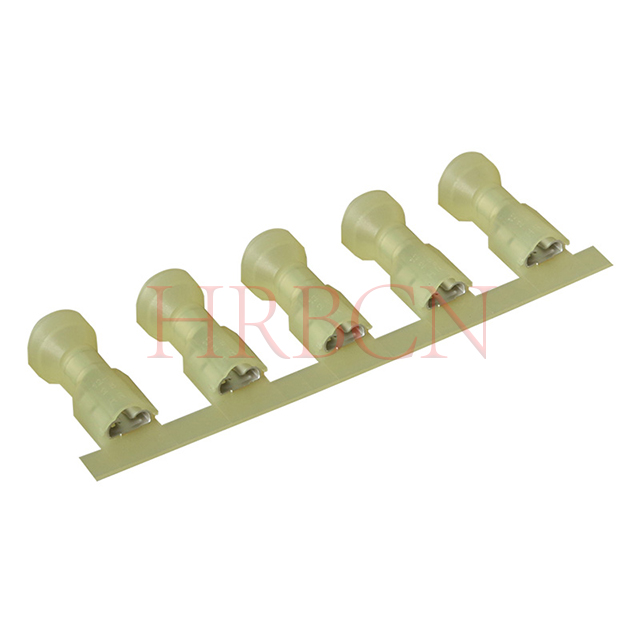 HRB M6350 6.35mm 0.250' AWG12-10 ترمینال قطع زن با عایق مستقیم