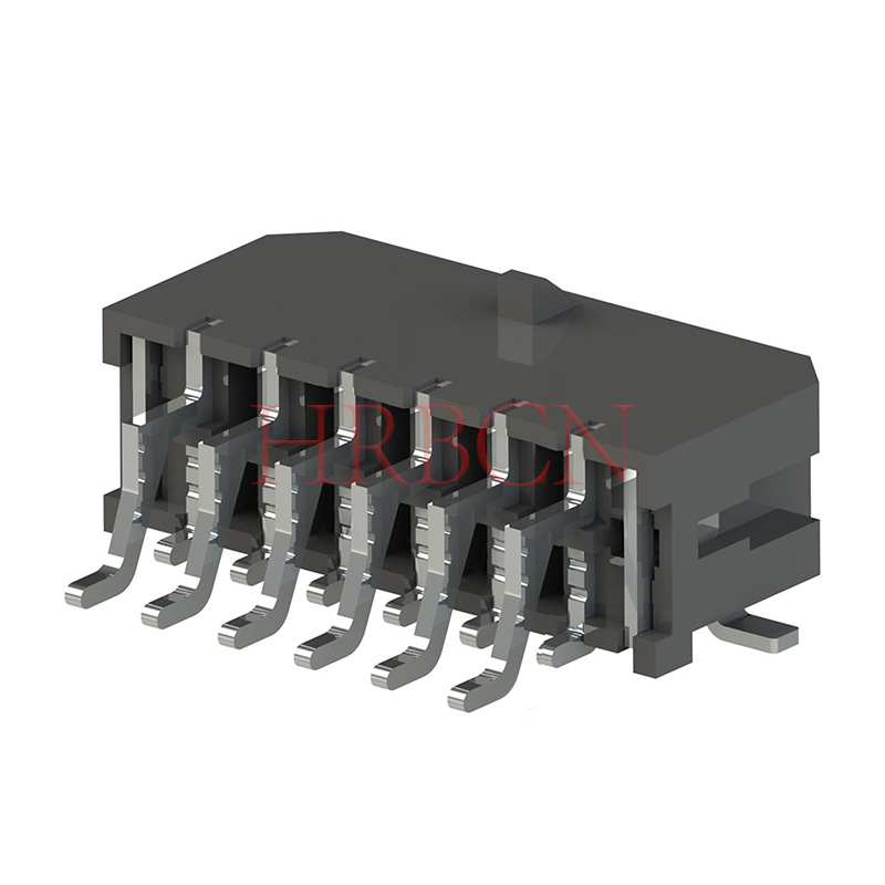 کانکتور سربرگ دو ردیفه زاویه راست SMT M3045R با زبانه لحیم کاری