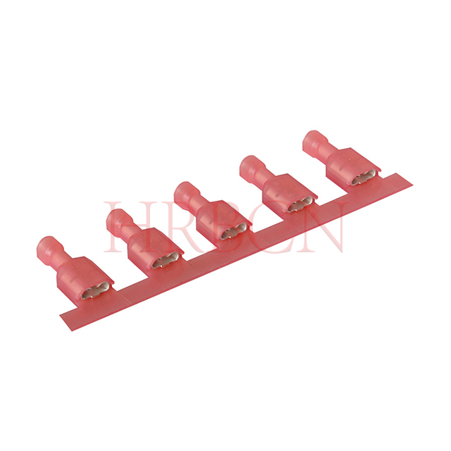 ترمینال قطع زن 6.35 میلی متری 0.250 اینچ AWG22-18 با عایق مستقیم - رابط HRB