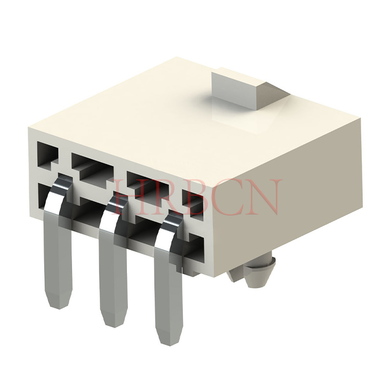 4.2 هدر کانکتور PCB تک ردیفی زاویه راست گام