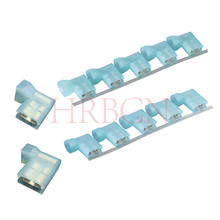 HRB 6.35mm 0.250' AWG16-14 پرچم عایق پایانه قطع اتصال زن