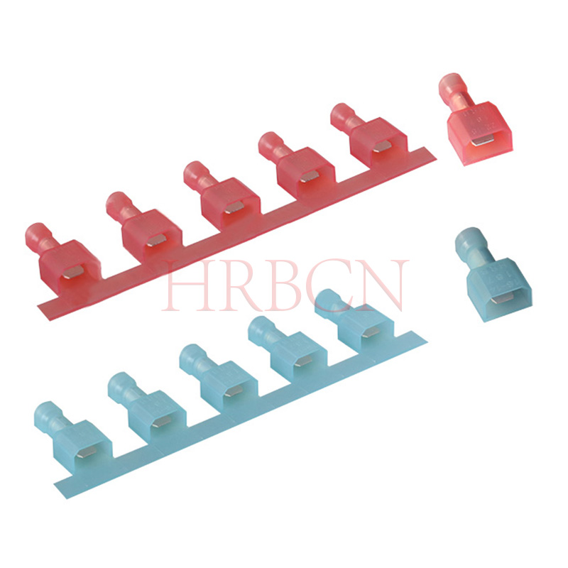 HRB 4.75×0.8mm نایلون عایق ترمینال نر AWG#22-18