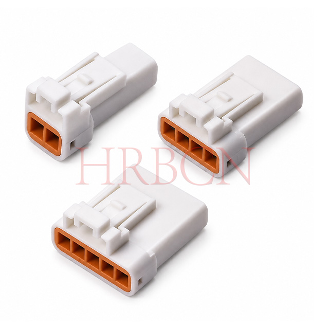 اتصالات ضد آب HRB 3.0mm Pitch Single Row Wire To Wire 