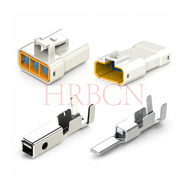 رابط ضد آب HRB 6.35mm Sing Row Wire To Wire 
