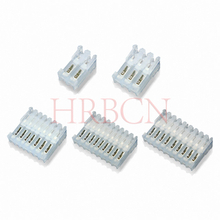 تغذیه 2.54 میلی متری پیچ از طریق IDC با زبانه های قطبی M2051-NR