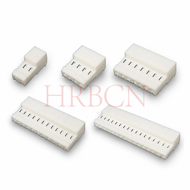 کانکتور انتهای بسته HRB 2.54 IDC بدون زبانه های قطبی