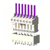 M5038 Series RAST 5 IDC و کانکتور PCB جفت غیر مستقیم پیچ 5.0 میلی متری