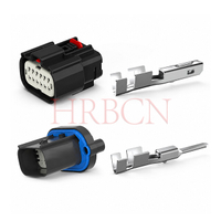 کانکتور سیم به سیم ضد آب سری A-M3500 IP67 & IP69K با پایه پنل | HRB