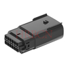کانکتور WTW مهر و موم شده خودرو HRB IP67 IP69K