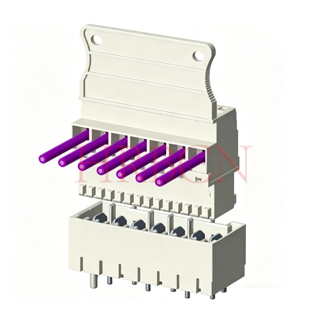 M5039 M5040 Series RAST 5 IDC و اتصال غیرمستقیم پیچی اتصال PCB 5.0 میلی متری