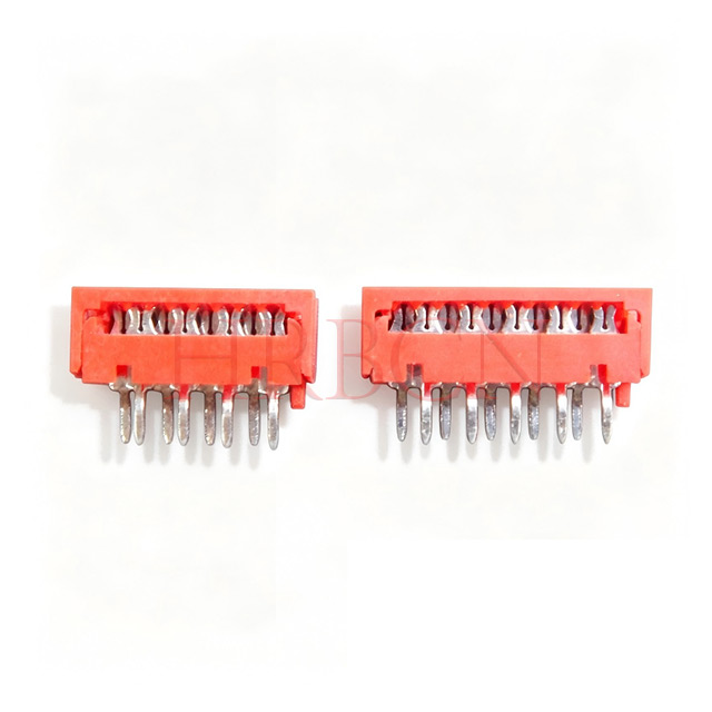 هدر DIP عمودی دو ردیفه 1.27 میلی متری Pitch M2548-2xN(P)