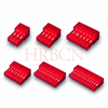 کانکتور انتهای بسته HRB 2.54 IDC بدون زبانه های قطبی